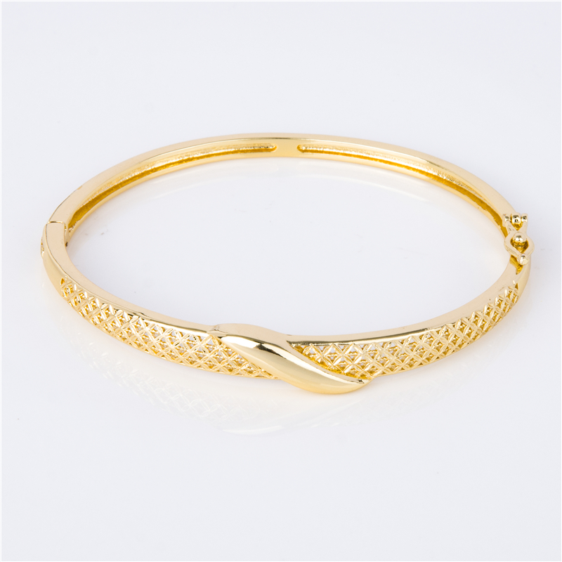 Gold-Plated Stacking Bracelets for Bold Layered Styling