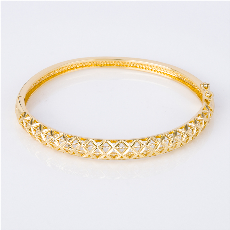 Gold-Plated Stacking Bracelets for Bold Layered Styling