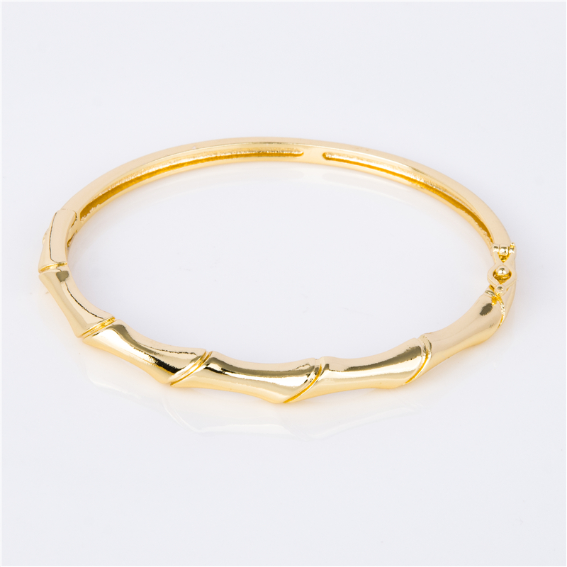 Gold-Plated Stacking Bracelets for Bold Layered Styling