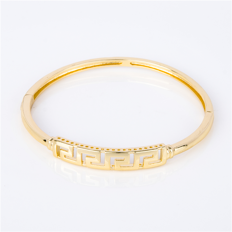 Gold-Plated Stacking Bracelets for Bold Layered Styling