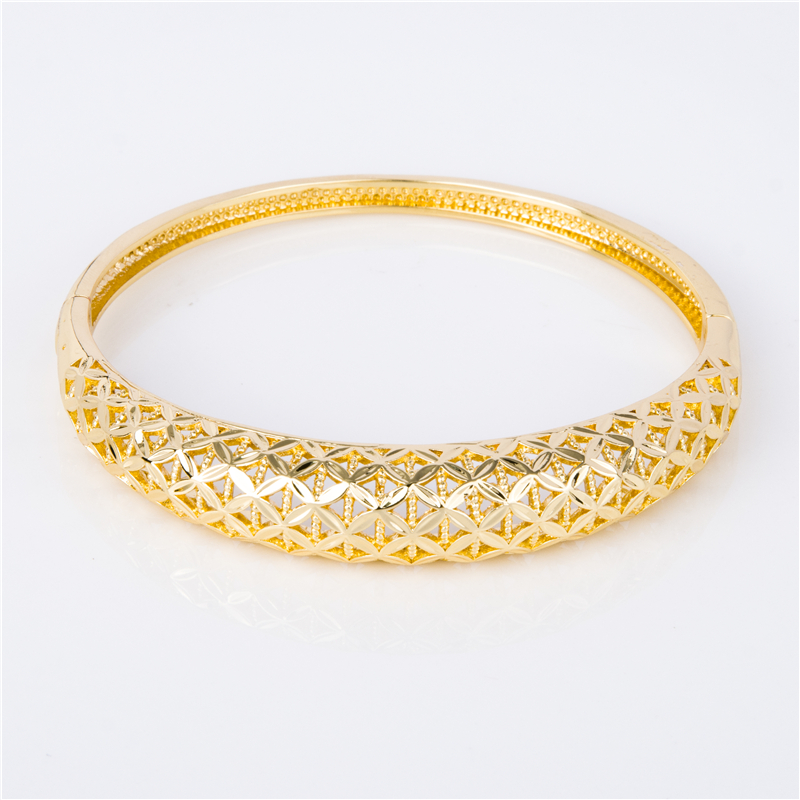 Gold-Plated Stacking Bracelets for Bold Layered Styling