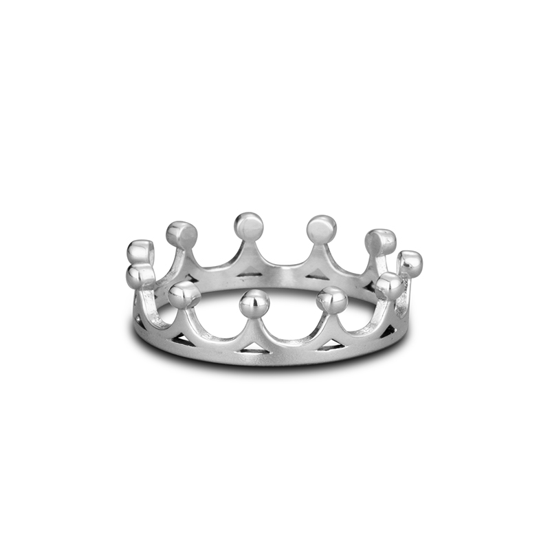 925 Sterling Silver Crown Ring - Five-Point Princess Crown Band, Fairytale Statement Jewelry for Women 925 Sterling Silver Crown Ring - Five-Point Princess Crown Band, Fairytale Statement Jewelry for Women