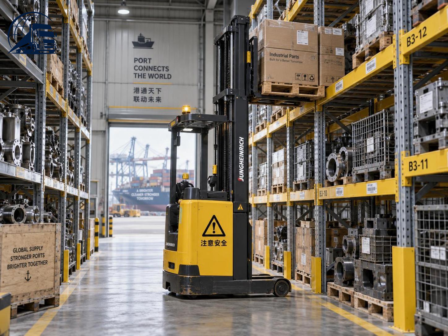 Electric Stackers Improve Cargo Turnover Efficiency in Port Warehouses Electric Stackers Improve Cargo Turnover Efficiency in Port Warehouses