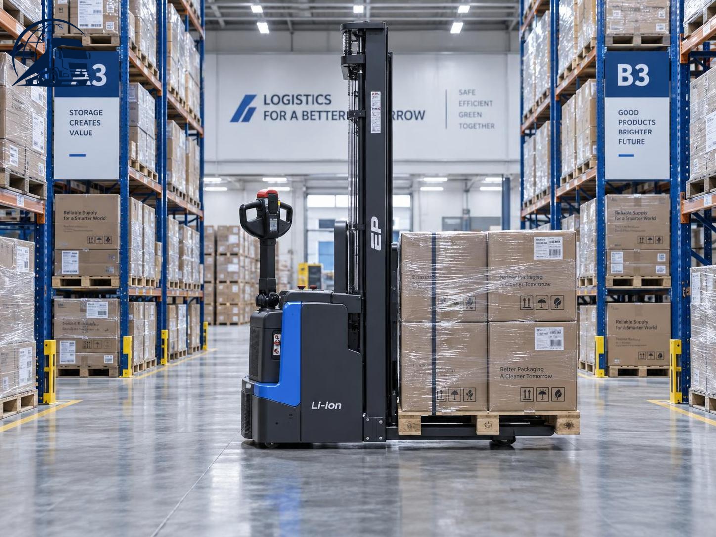 Electric Stackers Solve High-Frequency Handling Challenges in Logistics Parks