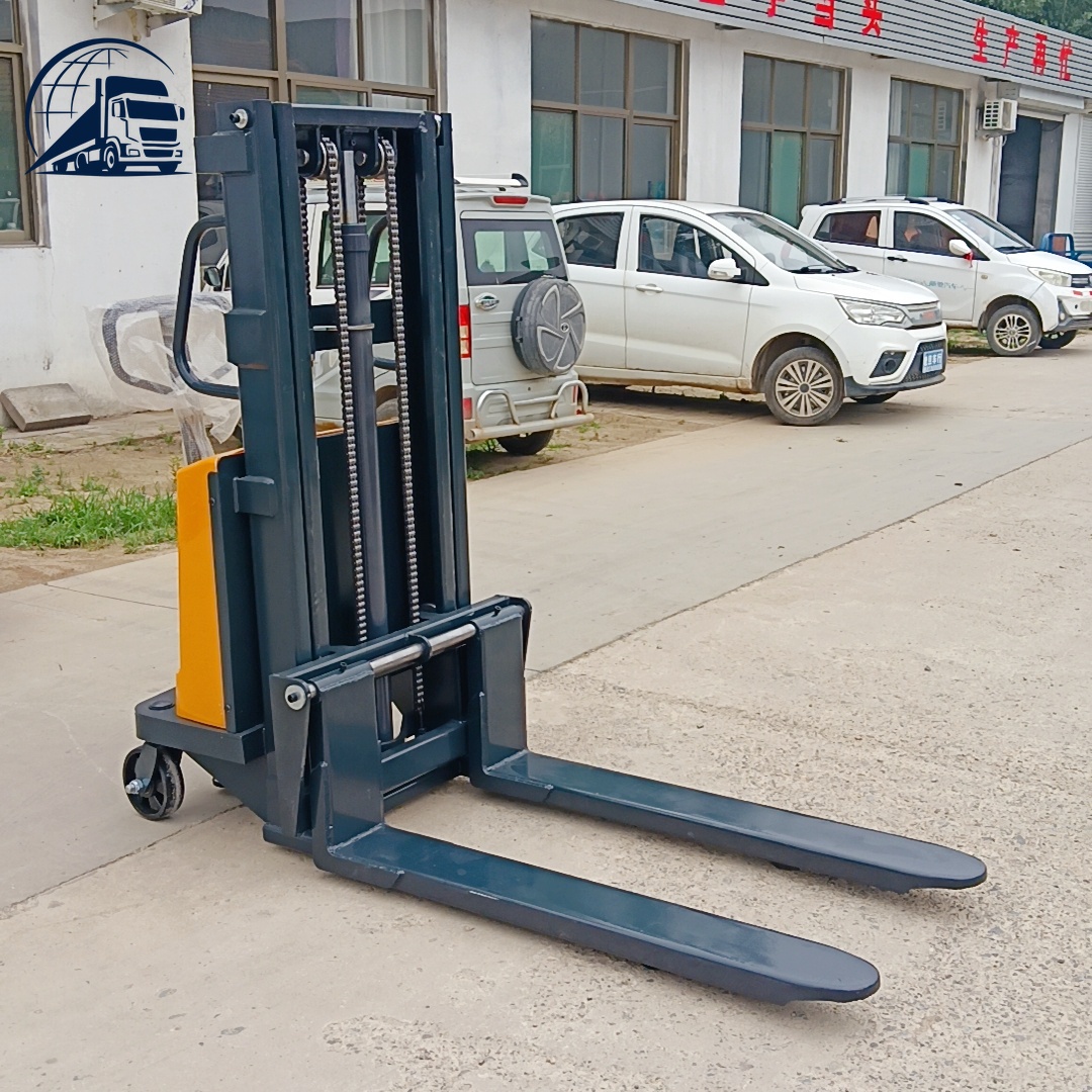 Apilador semieléctrico de 1.5 Ton – altura de elevación de 2m | BAD1502