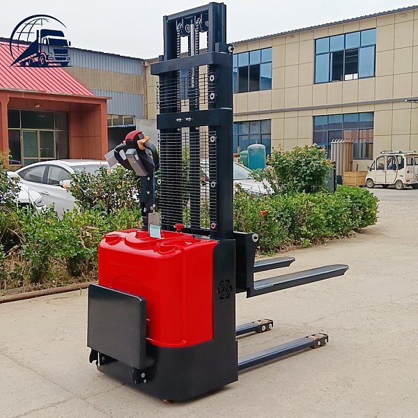 CDD1503 Apilador eléctrico con plataforma de 1.5 Ton y 3m, apilador eléctrico de palés