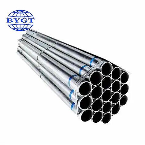 DX51D Galvanized Steel Round Pipe