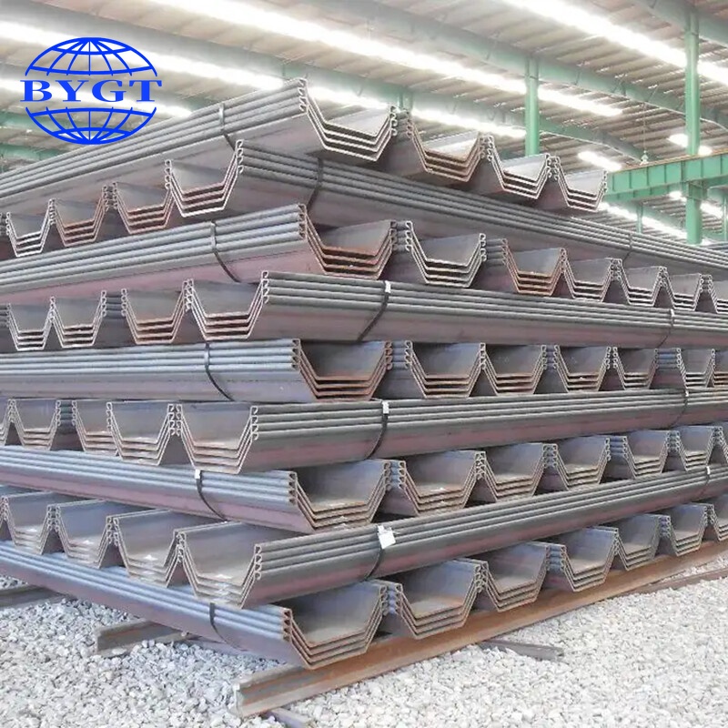 SM 400A SS490B U-Shaped Steel Sheet Pile