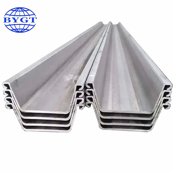 A53 Gr.A A656 Gr.50 U-Shaped Steel Sheet Pile