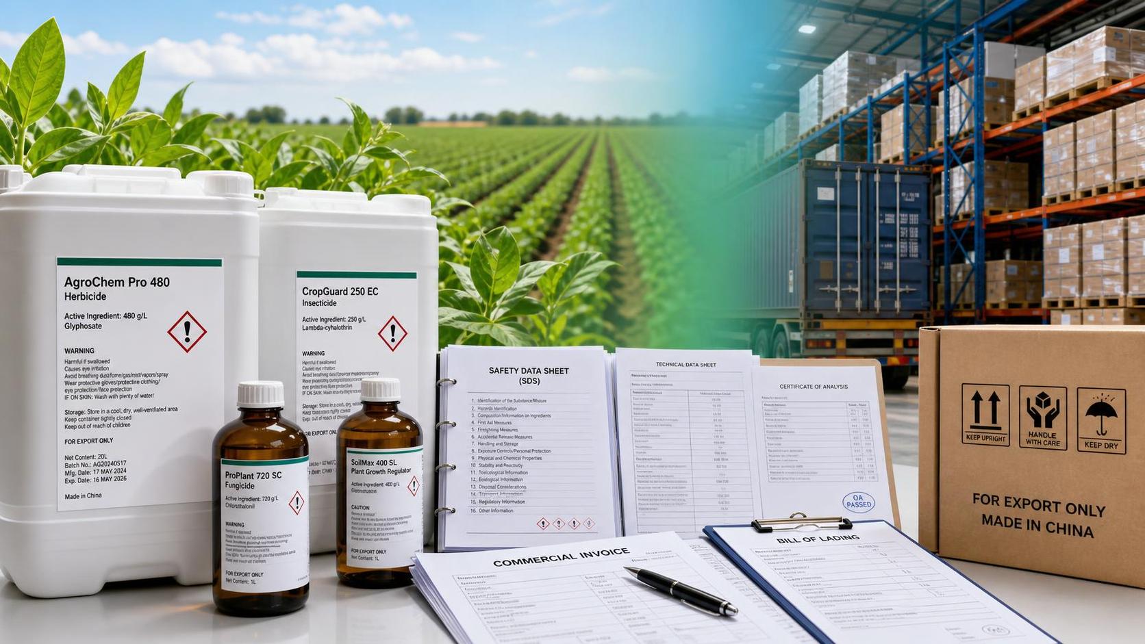 Cách kiểm tra các yêu cầu về hóa chất nông nghiệp theo thị trường đích