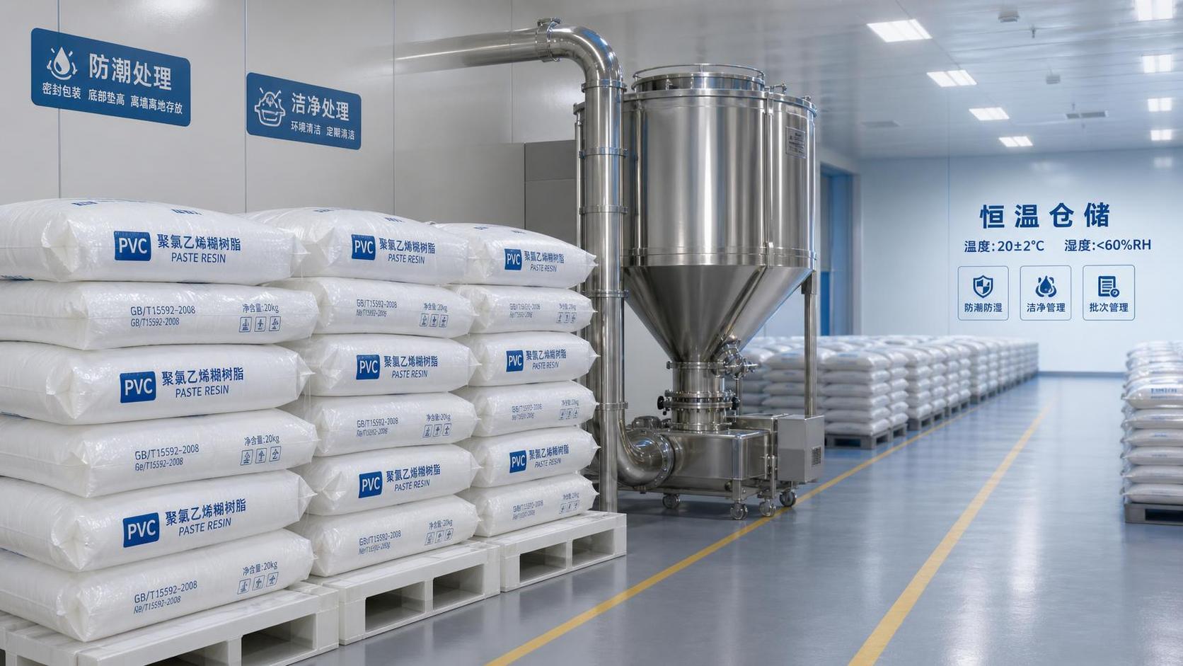 Giảm lỗi plastisol thông qua cải thiện việc bảo quản và xử lý nhựa PVC paste Giảm lỗi plastisol thông qua cải thiện việc bảo quản và xử lý nhựa PVC paste