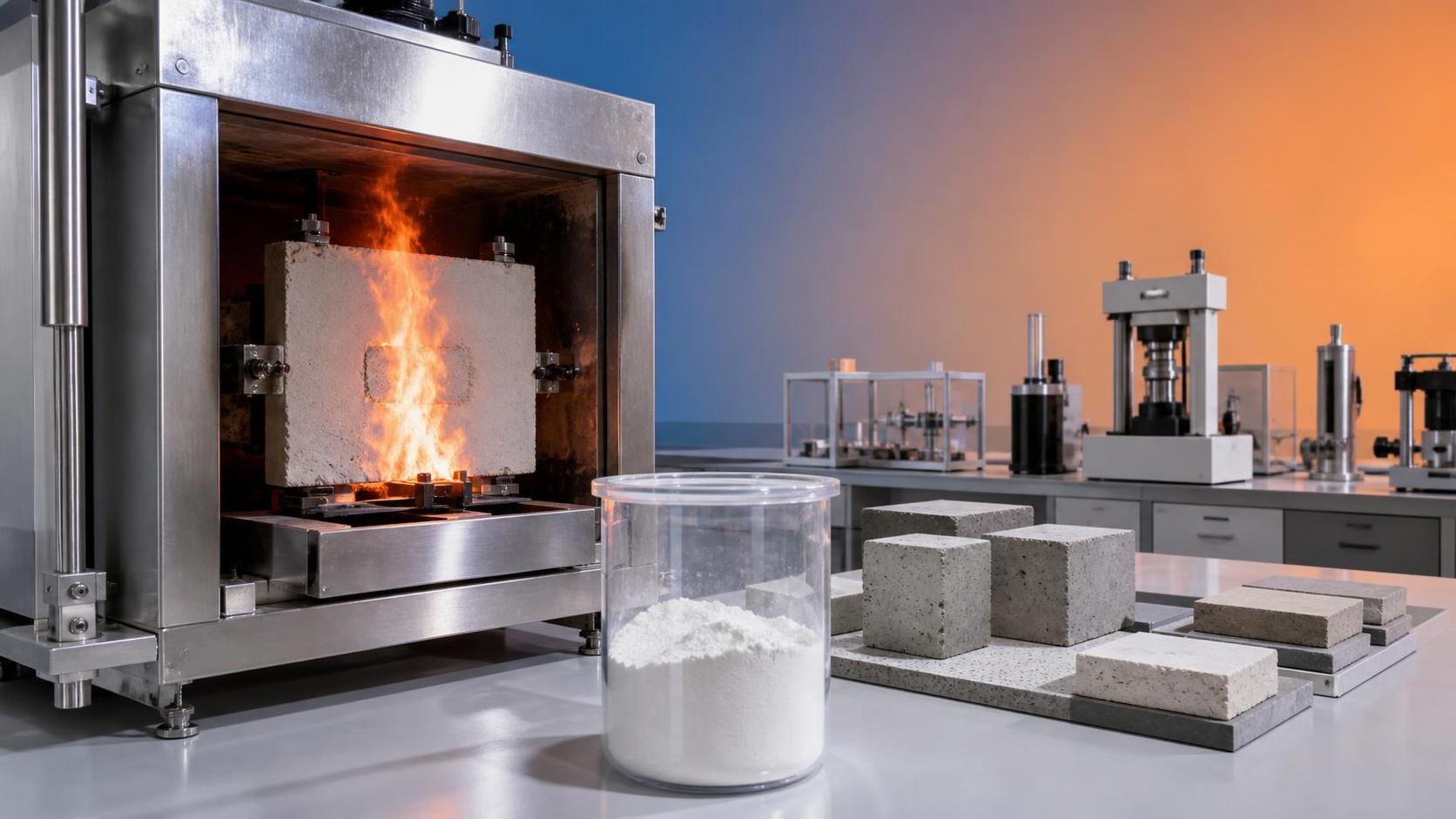 O amido modificado para materiais de construção atende às normas de segurança contra incêndio?