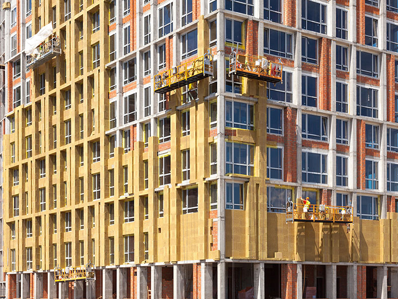 Building thermal insulation