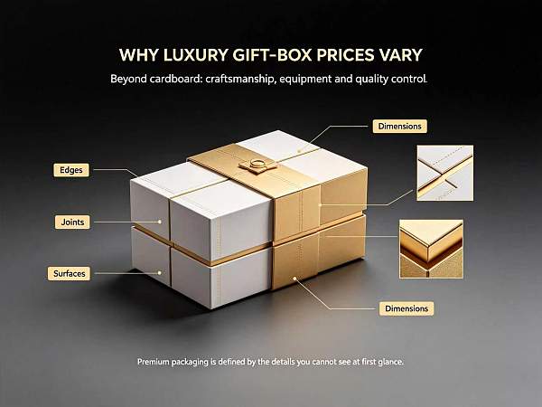Why Luxury Gift-Box Prices Vary: It Is Not Cardboard That Counts Why Luxury Gift-Box Prices Vary: It Is Not Cardboard That Counts