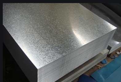 Galvanized steel plate