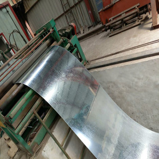 Galvanized steel plate
