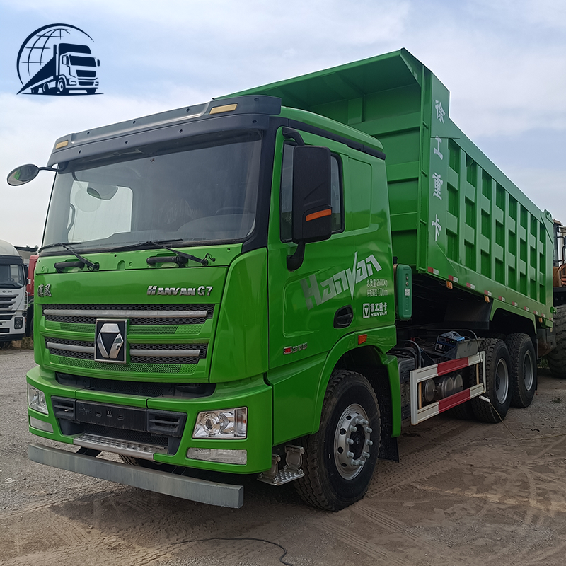 Самосвал XCMG G7 мощностью 375 л. с., 6×4, 10-колесный