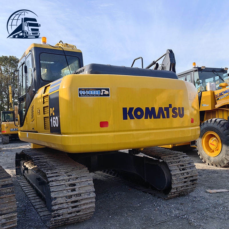 Бывший в употреблении экскаватор Komatsu PC160LC