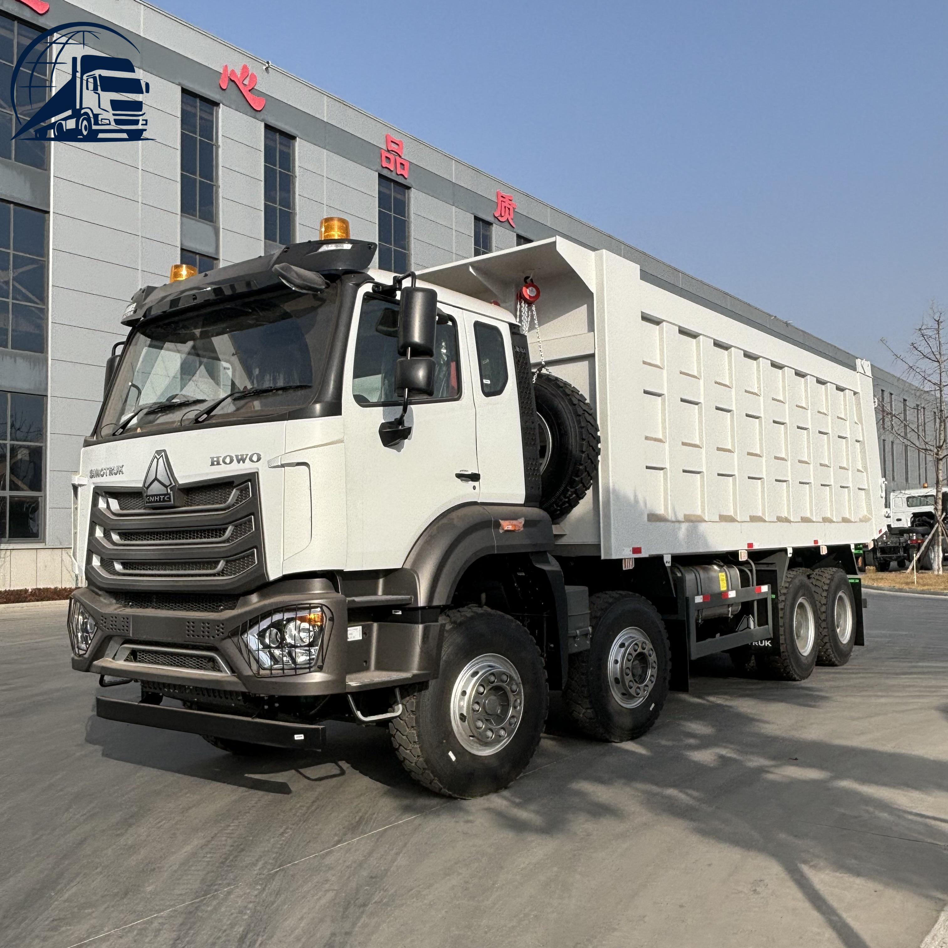 Тяжёлый самосвал Sinotruk Howo TX 440 л.с. 8x4, кузов U-образной формы, длина 6,5 м