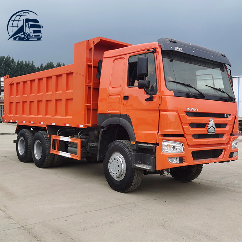 Camion-benne Sinotruk Howo à 10 roues, 375 HP, 6x4, 30 tonnes
