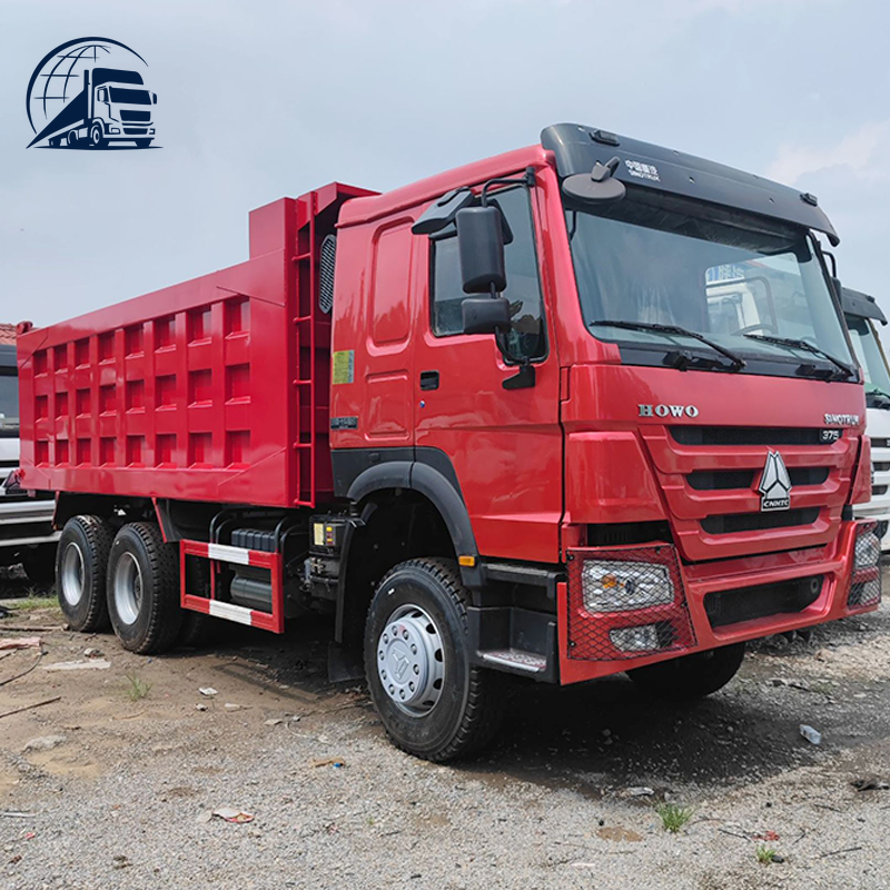 Camion-benne Sinotruk Howo à 10 roues, 375 HP, 6x4, 30 tonnes