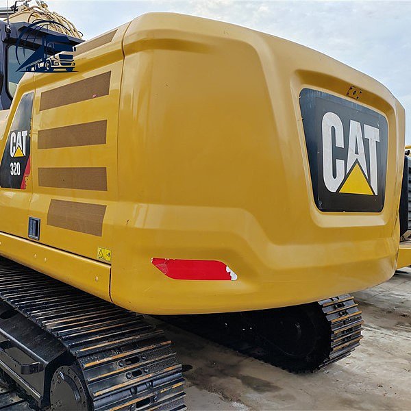 Pelle hydraulique sur chenilles Cat 320D