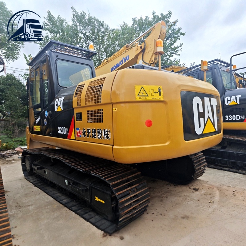 Pelle hydraulique sur chenilles Cat 320D