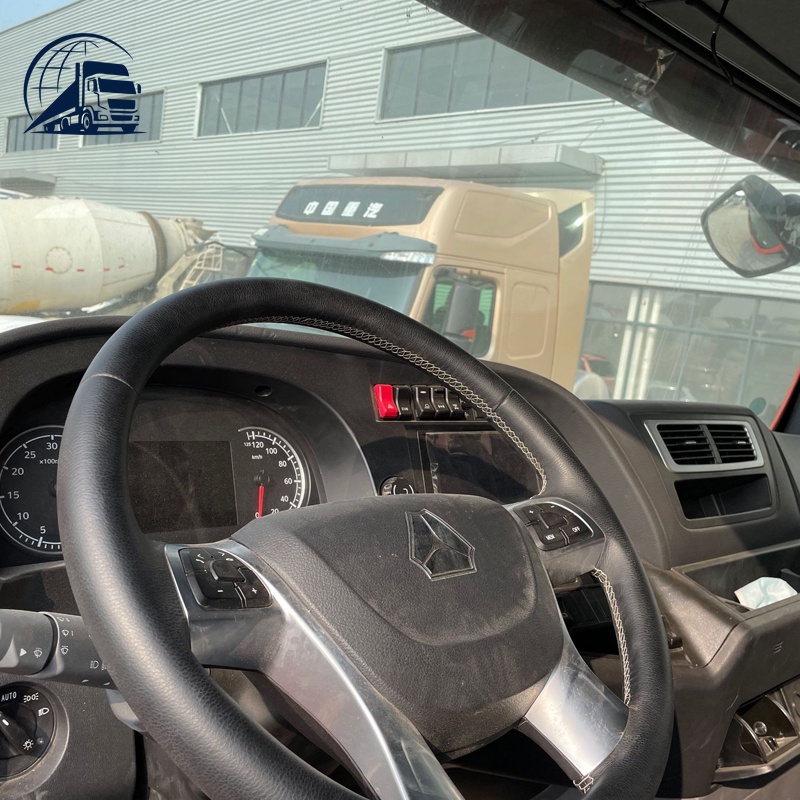 Camion lourd Sinotruk C7H 440 HP 6x4 au GNC