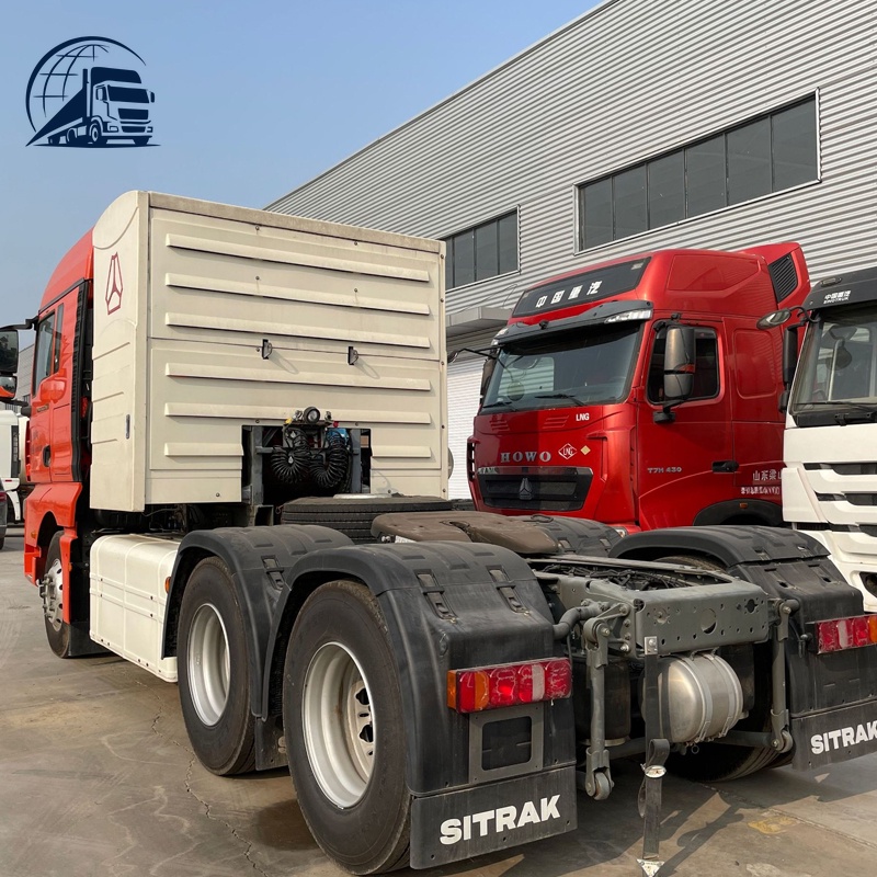 Camion lourd Sinotruk C7H 440 HP 6x4 au GNC