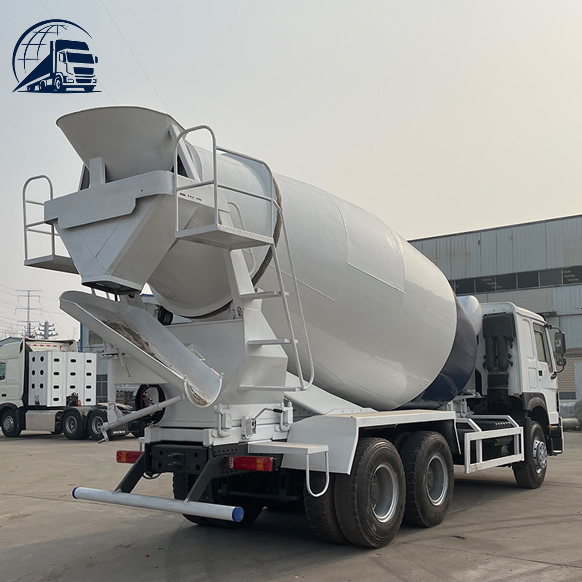 Camion malaxeur à béton Sinotruk Howo 371 6x4 pour l’exportation