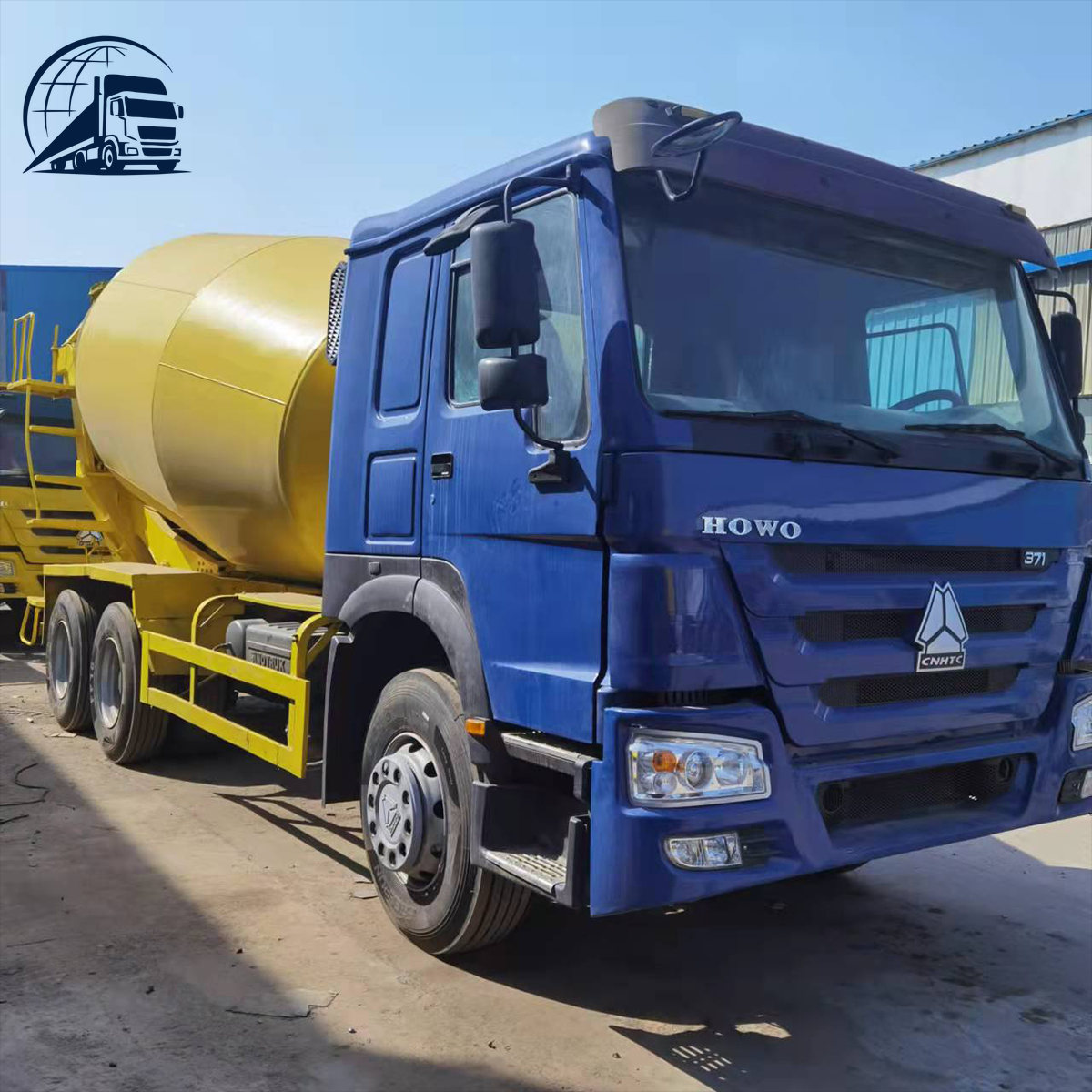 Camion malaxeur à béton Sinotruk Howo 371 6x4 pour l’exportation