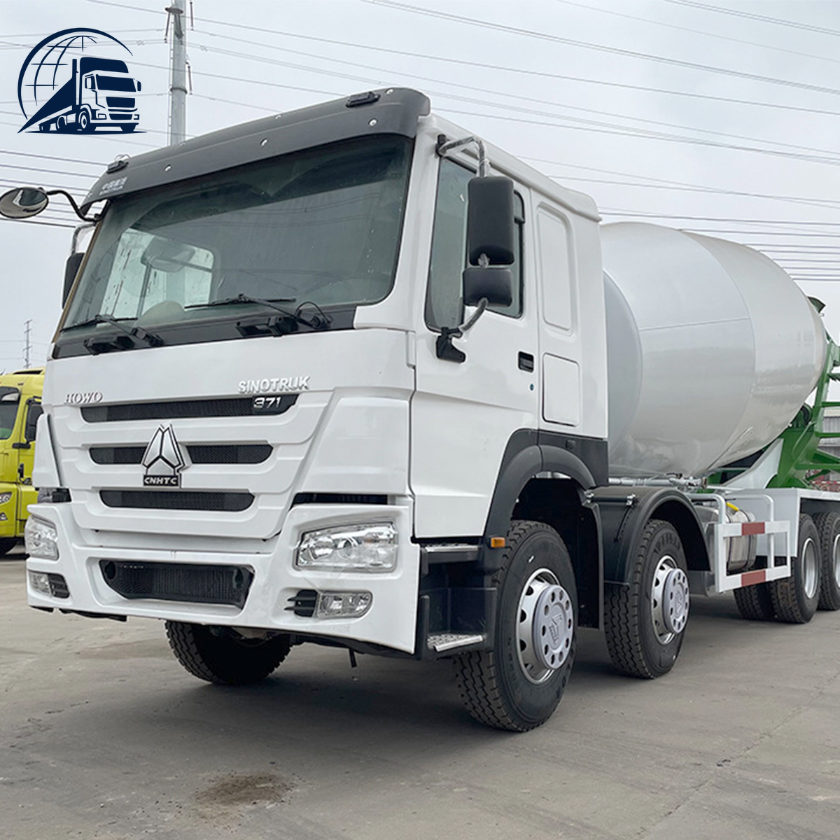 Camion malaxeur à béton Howo 371 8x4