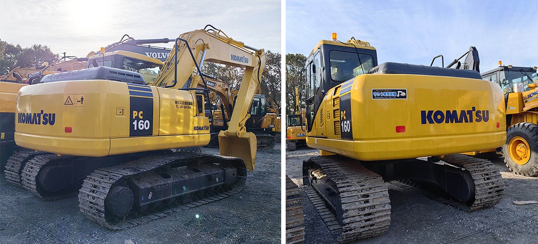 Pelle Komatsu PC160LC d'occasion