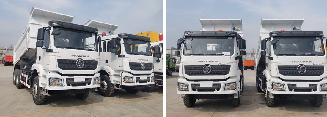 Camion-benne Shacman 6x4