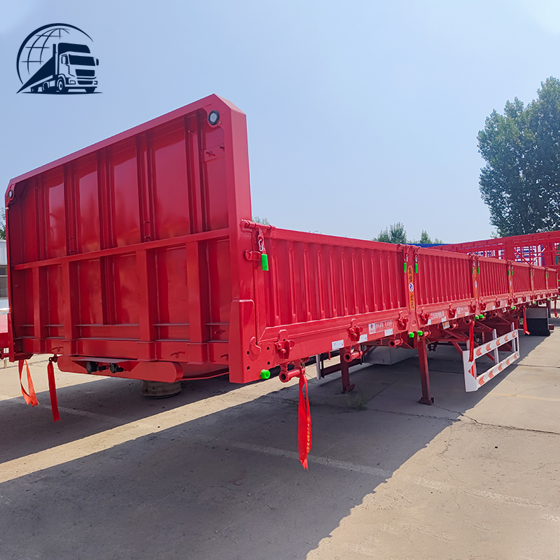 Semi-remorque benne latérale de 60 tonnes
