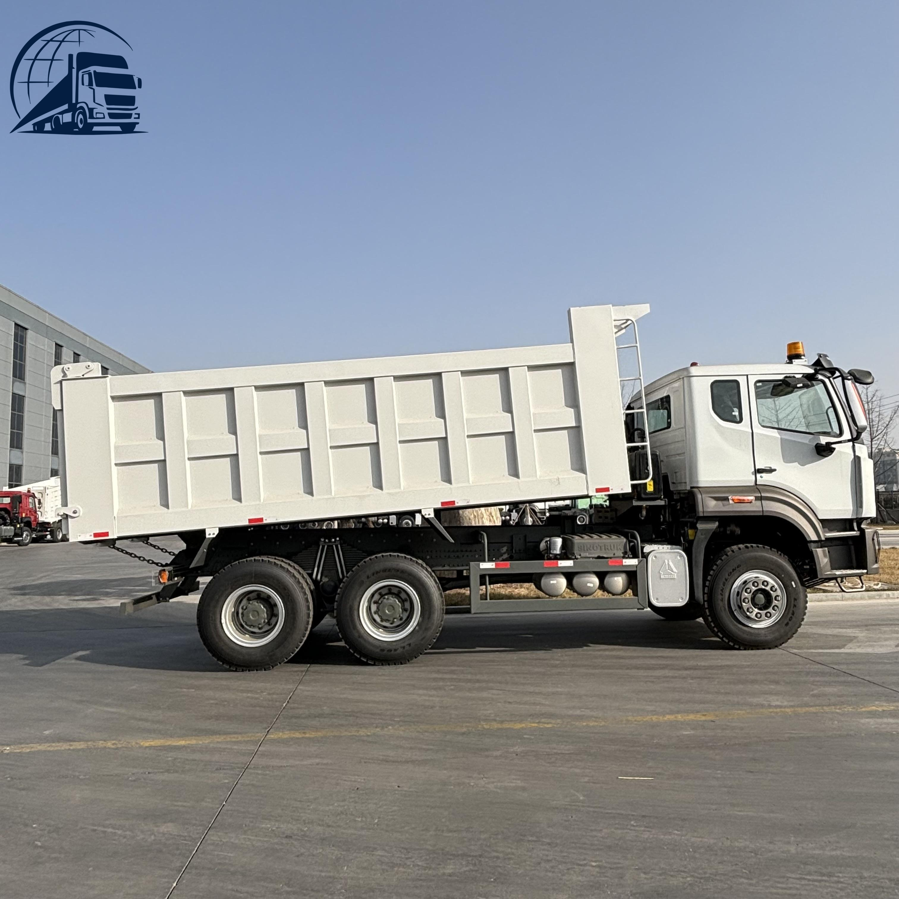 Camion-benne lourd Sinotruk Howo TX 440HP 8x4, benne en U de 6,5 m