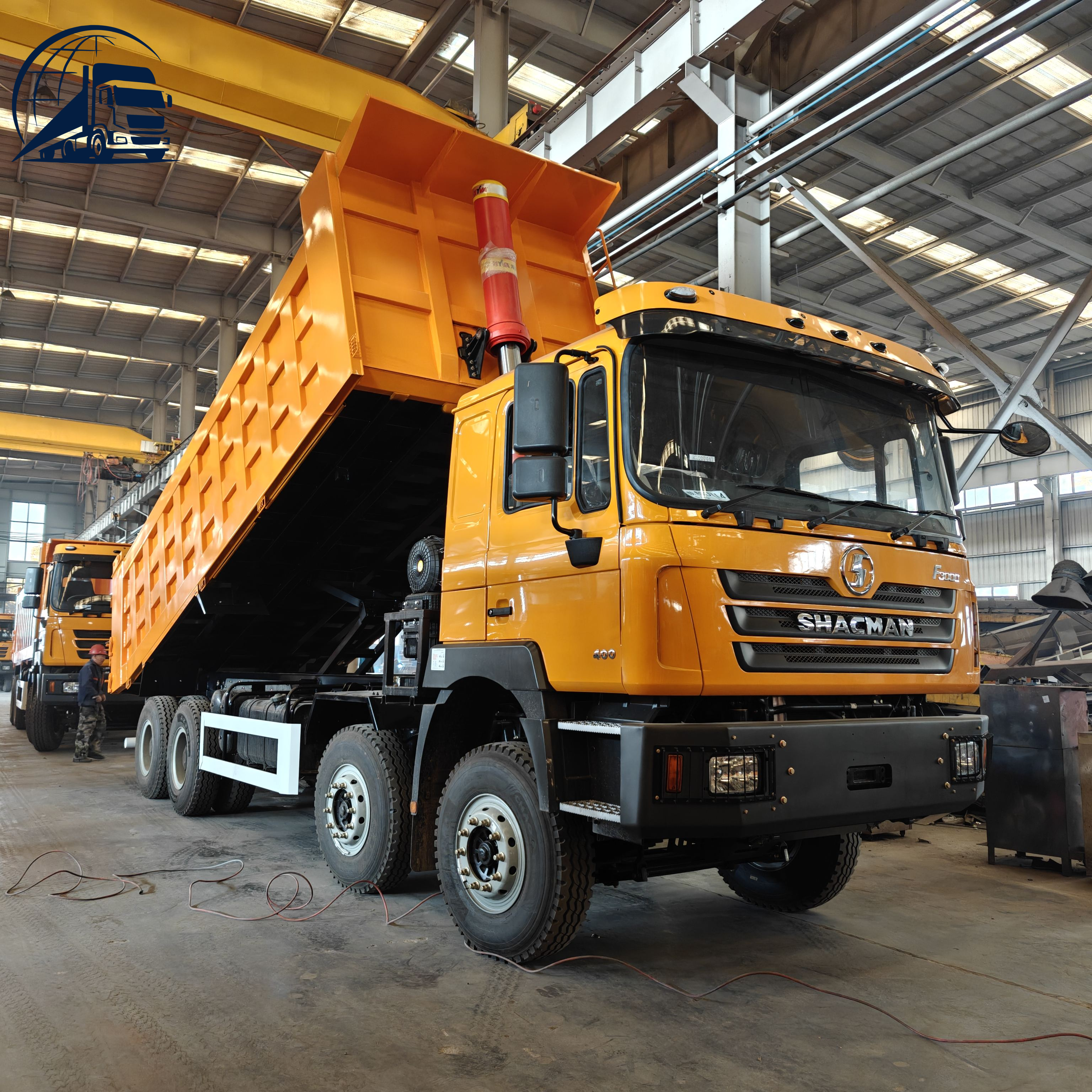 Camion-benne China Shacman F3000 8x4
