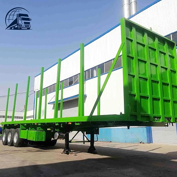 Remolque para el transporte de madera, troncos y leña