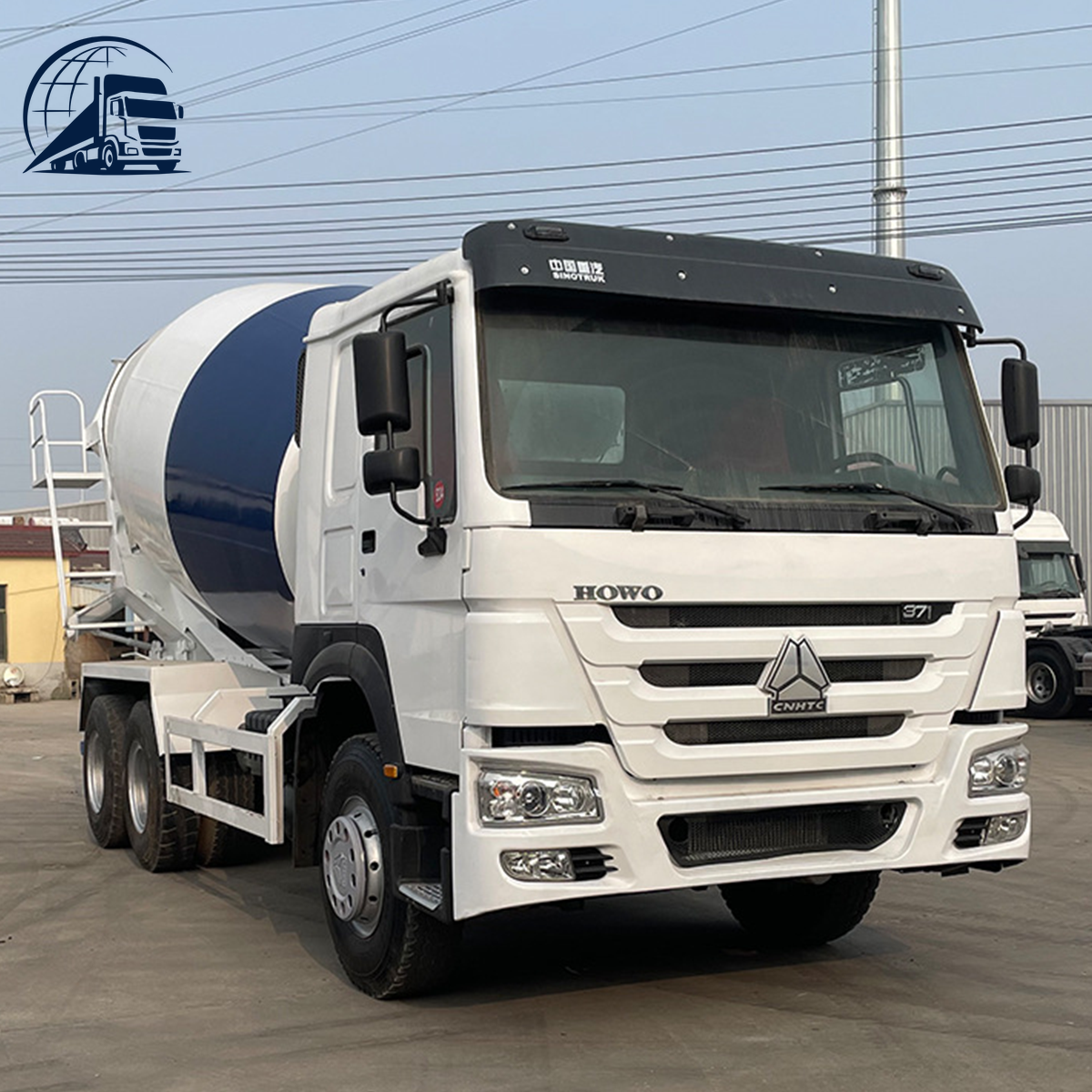 Camión hormigonera Sinotruk Howo 371 6x4 para exportación