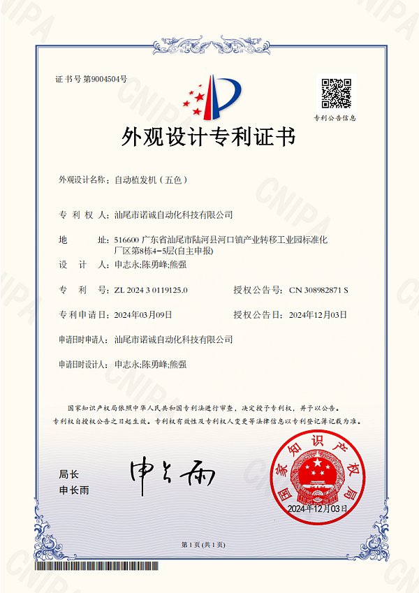 Company Qualification Certificate