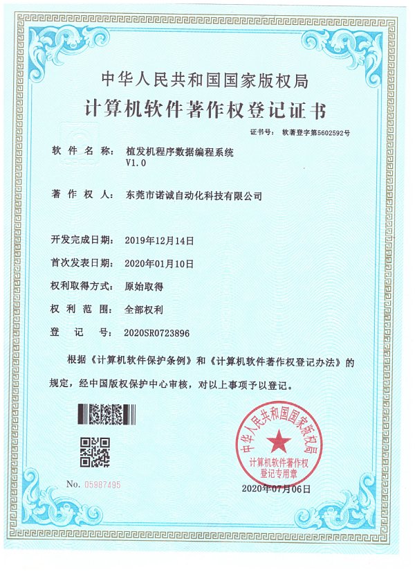 Company Qualification Certificate