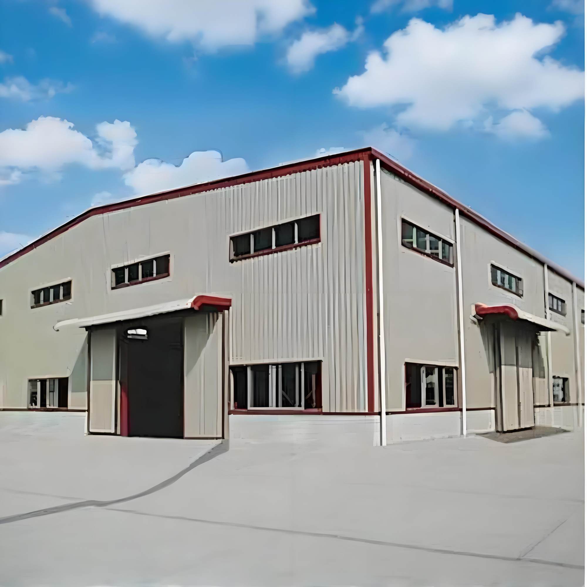Large Span Heavy Duty Industrial Steel Structure Warehouse Prefabricated Building Kit