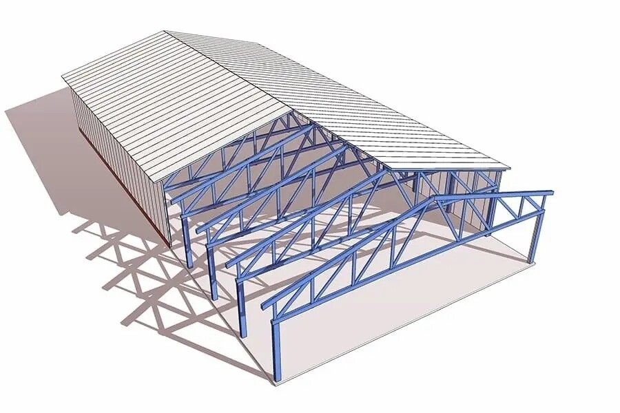 Modular Steel Frame for Cold Storage - Anti-Corrosion Coating, -30°C to 50°C Working Temperature