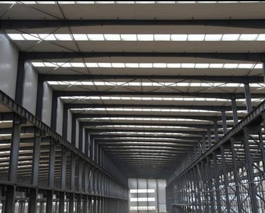 Heavy Duty Steel Structures Portal Frame for Industrial Warehouse Buildings ASTM Standard Welding for Steel Workshop