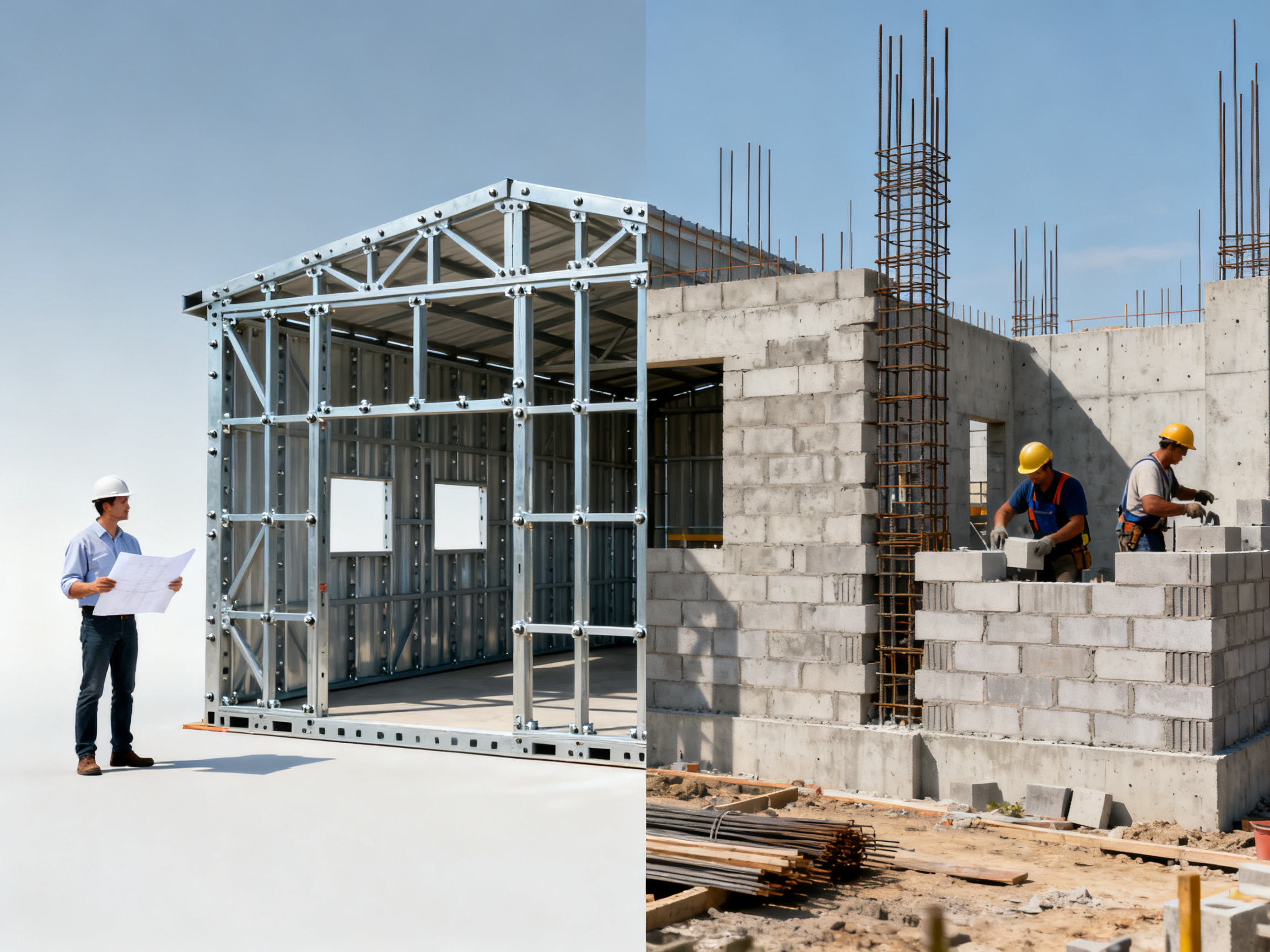 Prefab steel warehouse vs traditional construction: which is better for quick deployment? Prefab steel warehouse vs traditional construction: which is better for quick deployment?