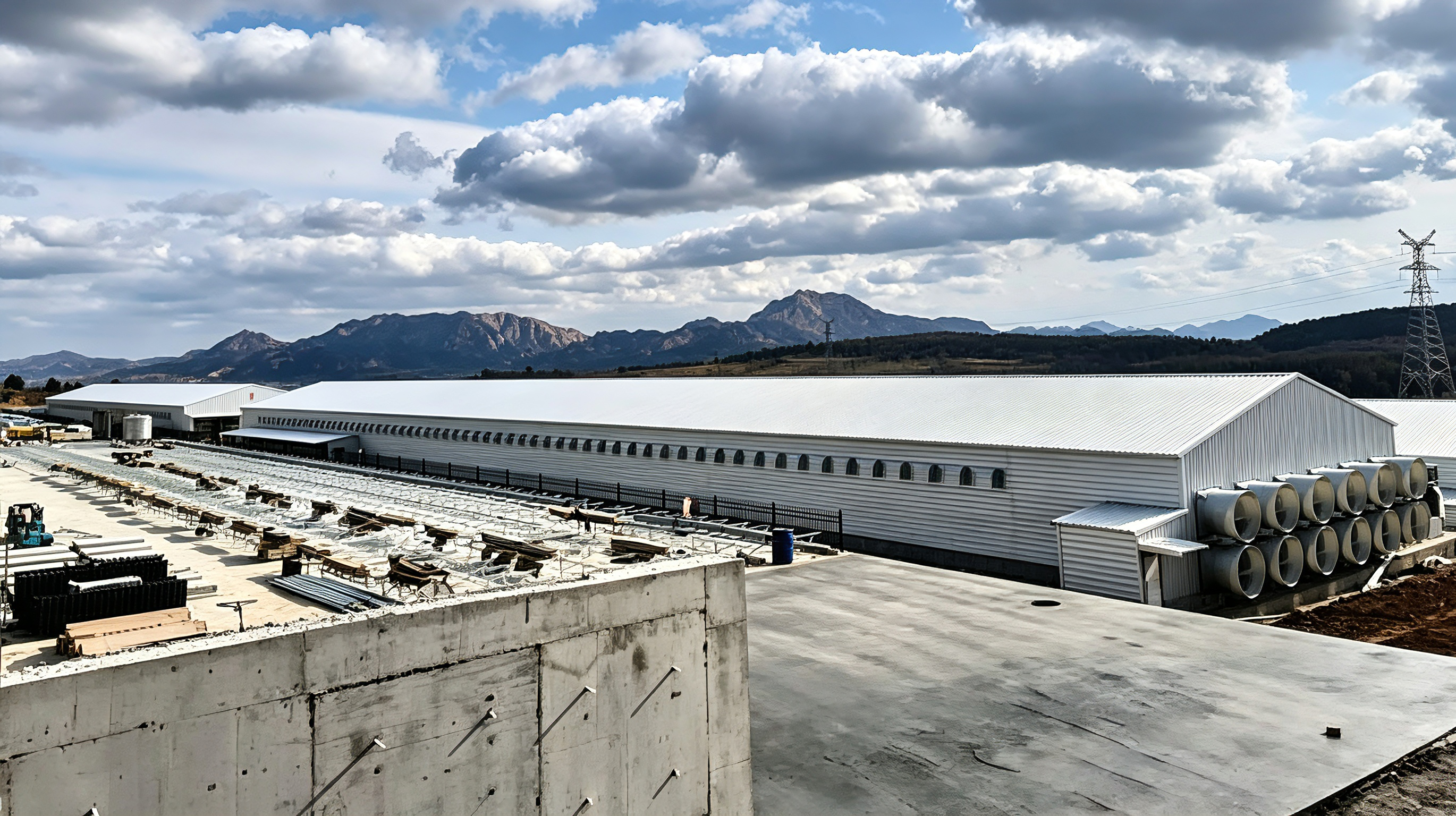 Large-Scale Poultry Hatchery Complex