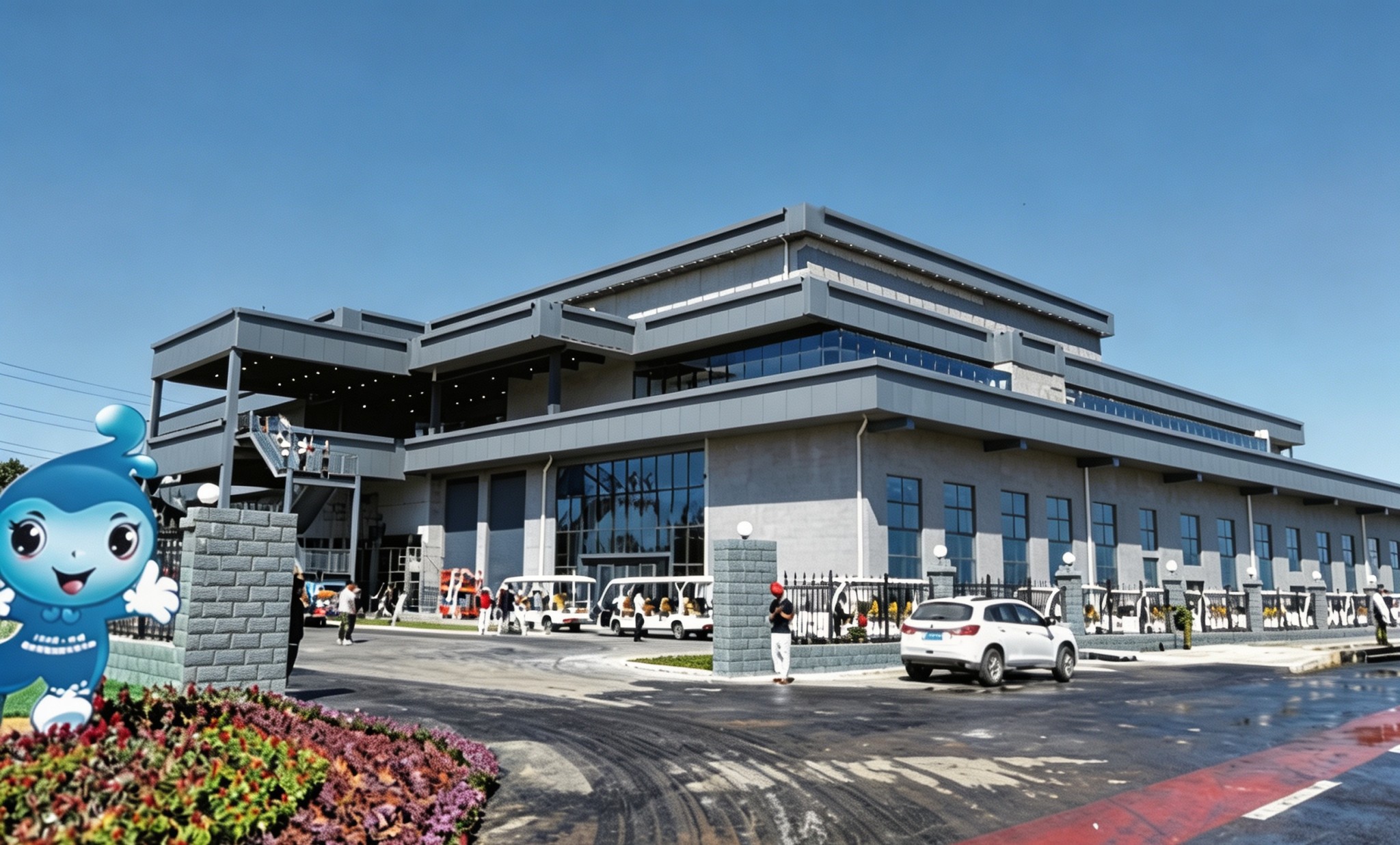 Three-Story Agriculture Exhibition & Reception Center