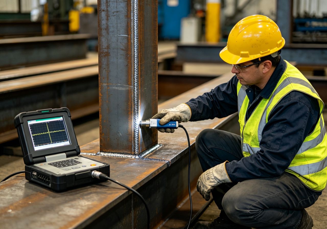 How to check weld quality in prefabricated steel buildings delivery