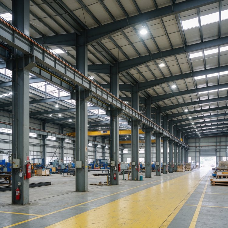 Portal Frame Steel Workshop System