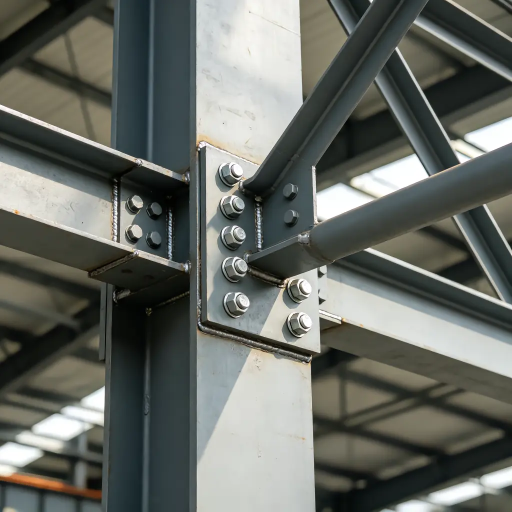 Steel Truss Roof Structure System